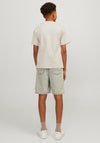 Jack & Jones Boys Urban Edge Short Sleeve Tee, Moonbeam