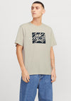 Jack & Jones Colton T-Shirt, Moonbeam Beige