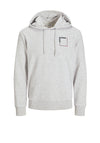 Jack & Jones Verner Hoodie, Light Grey