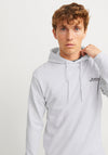 Jack & Jones Beau Hoodie, Light Grey