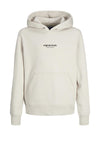 Jack & Jones Mini Boy Vester Long Sleeve Hoodie, Moonbeam