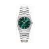 Jacques Du Manoir Ladies Horizon Watch, Silver & Green