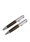 Jos Von Arx Rollerball & Ballpoint Classic Lined Executive Pen Gift Set