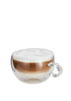 Judge Set of 2 Double Walled Round Latte Glasses, 325ml