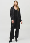 Joseph Ribkoff Long Sequin Jacket, Black