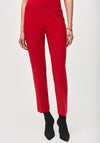 Joseph Ribkoff Contour Waistband Straight Leg Trousers, Red