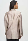 Joseph Ribkoff Metallic Single Breasted Blazer, Gold