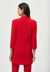 Joseph Ribkoff Long Blazer, Lipstick Red