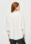 Joseph Ribkoff High Neck Knit Dolman Jumper, Vanilla