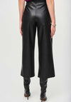 Joseph Ribkoff Faux Leather Culottes, Black