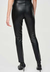 Joseph Ribkoff Faux Leather Slim Leg Trousers, Black