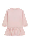 Guess Girls Long Sleeve Jumper Dress, Pink