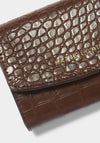 Katie Loxton Marni Faux Croc Purse, Chocolate