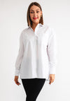 Kaffe Grace Open Back Shirt, White