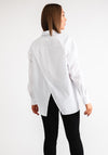 Kaffe Grace Open Back Shirt, White