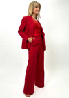 Kate & Pippa Palermo Wide Leg Trousers, Red