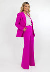 Kate & Pippa Palermo Wide Leg Trousers, Magenta