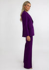 Kate & Pippa Palermo Wide Leg Trousers, Purple