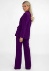 Kate & Pippa Palermo Wide Leg Trousers, Purple