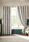 Laura Ashley Millhayes Lined Eyelet Curtains 88” x 90”, Natural