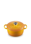 Le Creuset Signature Collection Round 4.2L Casserole Dish, Nectar