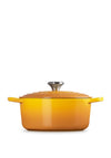 Le Creuset Signature Collection Round 4.2L Casserole Dish, Nectar