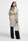 Barbour Maia Showerproof Trench Coat, Beige