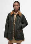 Barbour Raelynn Wax Jacket, Olive Green