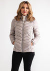 Leon Collection Padded Hooded Jacket, Grey