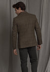 Magee 1866 Liffey Tweed Check Blazer, Windowpane Brown