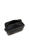 Valentino Dolomiti Studded Crossbody Bag, Black