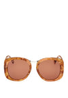 Max Mara Bridge MM0092 Sunglasses, Havana