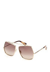 Max Mara Elsapetite MM0102 Sunglasses, Gold