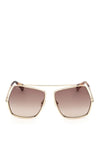 Max Mara Elsapetite MM0102 Sunglasses, Gold