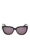 Max Mara Liz1 MM0095 Sunglasses, Black