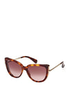 Max Mara Liz1 MM0095 Sunglasses, Tortoise Shell