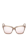 Max Mara Spark3 MM0089 Sunglasses, Beige Horn