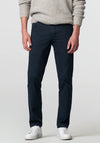 Meyer Chicago Fine Micro Modern Fit Chinos, Navy