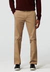 Meyer Roma Soft Cotton Chinos, Tan