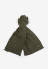 Barbour Carlton Fleck beanie & Scarf Gift Set, Olive