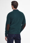 Barbour Men’s Patch Crew Neck Jumper, Evergreen