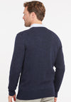 Barbour Men's Tisbury Crew Neck Jumper, Navy