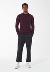 Barbour Mens Tisbury Crew Neck Jumper, Fig