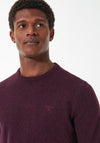 Barbour Mens Tisbury Crew Neck Jumper, Fig