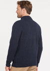 Barbour Tisbury Mens Half Zip Jumper, Navy