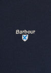 Barbour Men's Tartan Contrast Pique Polo Shirt, New Navy