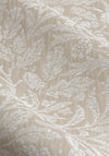 Morris & Co Acorn Tonal Lined Pencil Pleat Curtains, Linen