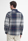 Barbour Men’s Cannich Tailored Tartan Overshirt, Blue Granite