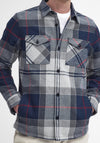 Barbour Men’s Cannich Tailored Tartan Overshirt, Blue Granite