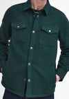 Barbour Men’s Carrbridge Tailored Twill Overshirt, Seaweed